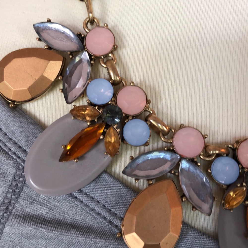 Fancy Rhinestone Necklace - Picture 2 of 4
